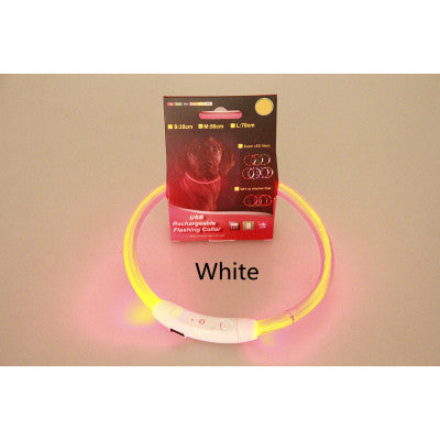 USB Rechargeable Pet Flashing Collar