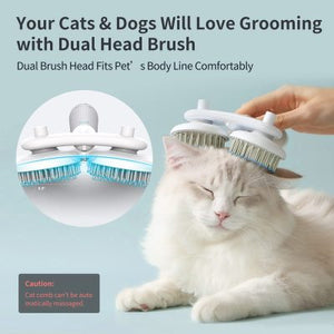 ONE-BUTTON SELF CLEANING DOG CAT HAIR REMOVAL